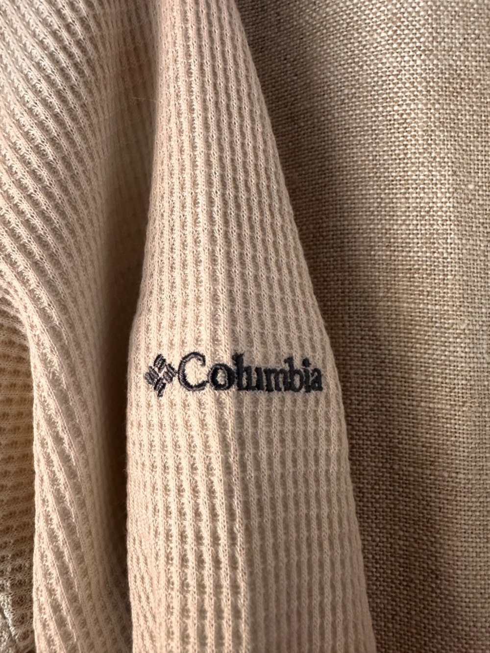 Columbia Waffle Turtleneck Shirt.  Never worn. NWT